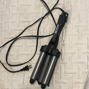 Revlon double barrel hair curler